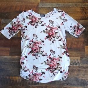 Duetime Maternity 1/2 Sleeve tee